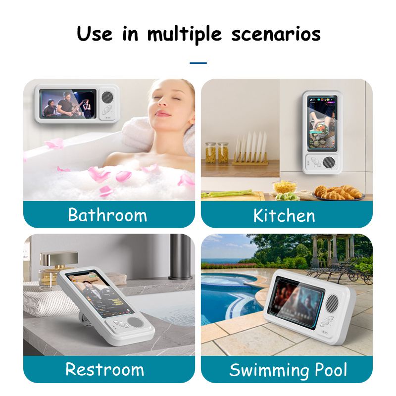 Loa Bluetooth 4-7 inch Gắn Tường Chống Sương Mù Không Thấm Nước OATSBASF