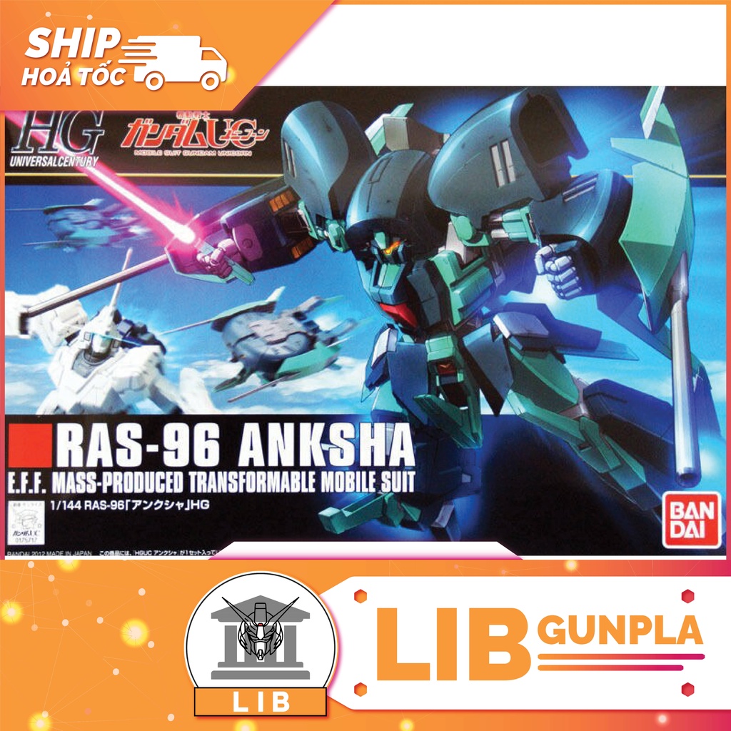 Mô hình lắp ráp Gundam HG UC Anksha