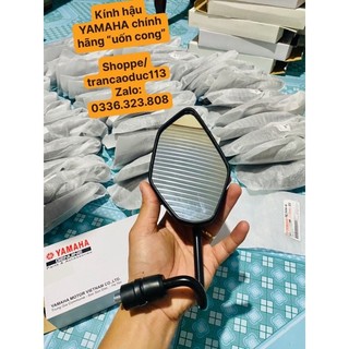 Kính chiếu hậu xe máy uốn cong (chính hãng YAMAHA)
