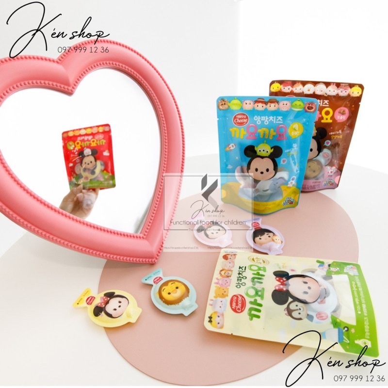 Phomai ăn liền Disney Tsum Tsum Hàn Quốc cho bé