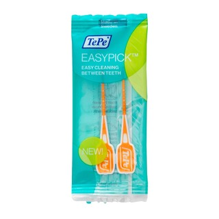 Tăm chải kẽ răng màu cam Tepe easypick size XS/S (bịch 2 cây)