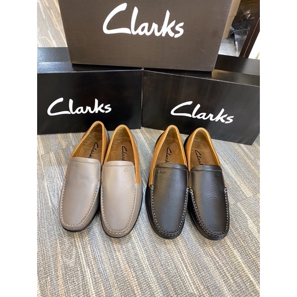 Giày mọi nam Clarks Thái Lan chính hãng 100% da thật