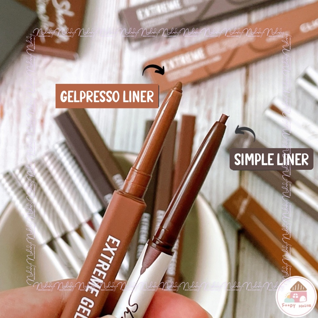 Kẻ mắt Clio Extreme Gelpresso Pencil Liner , Clio Sharp So Simple Pencil Liner , Clio Waterproof Brush Liner