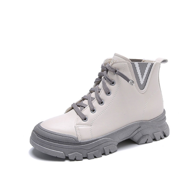 One more shoes Giày Thể Thao Cổ Cao Thời Trang Hàn Cho Nữ