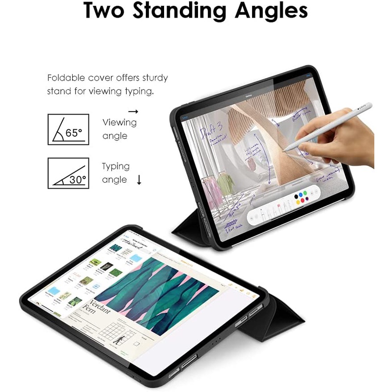 Ốp Máy Tính Bảng Nam Châm Cho iPad Pro 11 Case 2021 2020 2022 Air5 Air 4 10.9"Bao Da Máy Tính Bảng TPU Mềm Nắp Gập Thông Minh Cho iPad Pro 11 2018 10.2 7th 8th 9th 10th 10.9 Air 3 2 1