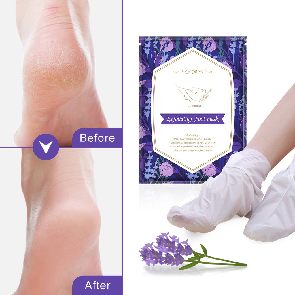 Mặt Nạ Chân ELAIMEI Chiết Xuất Trái Cây Tự Nhiên Tẩy Tế Bào Chết Dưỡng Ẩm Chăm Sóc