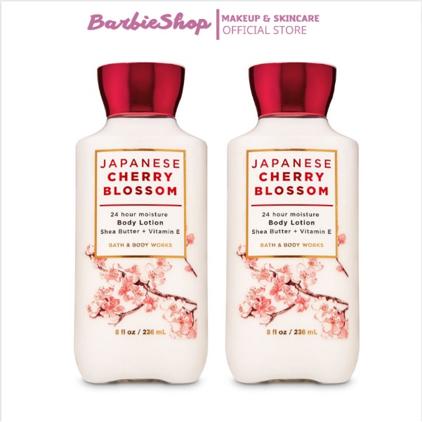 Sữa Dưỡng Thể Bath And Body Works Japanese Cherry Bloom Body Lotion 88ML + 236ML