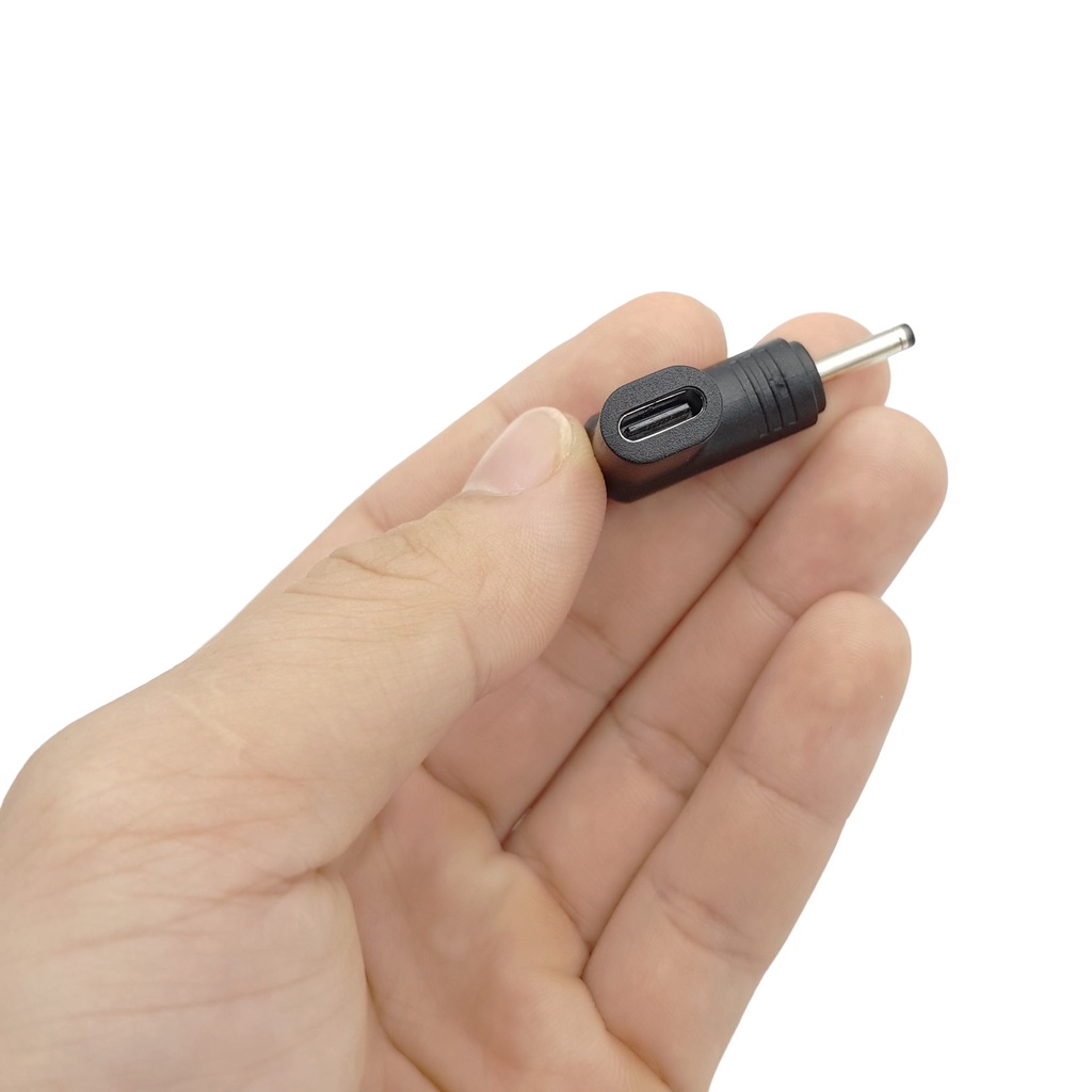 Đầu chuyển đổi USB Type C sang Jack DC 5V/9V/12V hỗ trợ sạc PD laptop, thiết bị 3.0/3.5/4.0/4.8/5.5