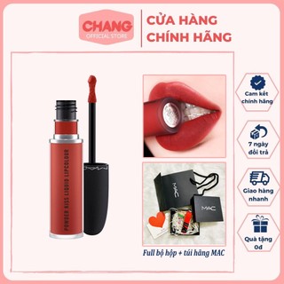 💄 son kem lì mac 991 devoted to chili màu đỏ đất - powder kiss liquid, hàng chuẩn auth date mới nhất