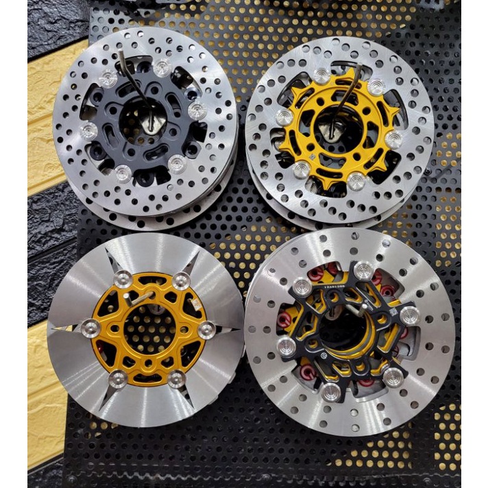 Đĩa khoen inox size 220mm gắn nhiều dòng xe máy