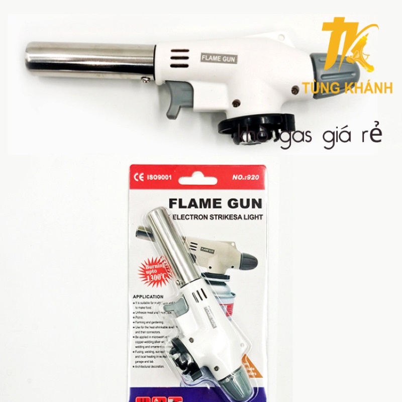 Đầu khò gas, đèn khò ga có mồi lửa sử dụng cho bình gas mini