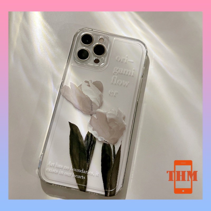 ốp iphone điện thoại Silicon Họa Tiết Hoa Cá Tính 6/6plus/6s/6splus/7/7plus/8/8plus/x/xr/xs/11/12/13/pro/max/plus/promax