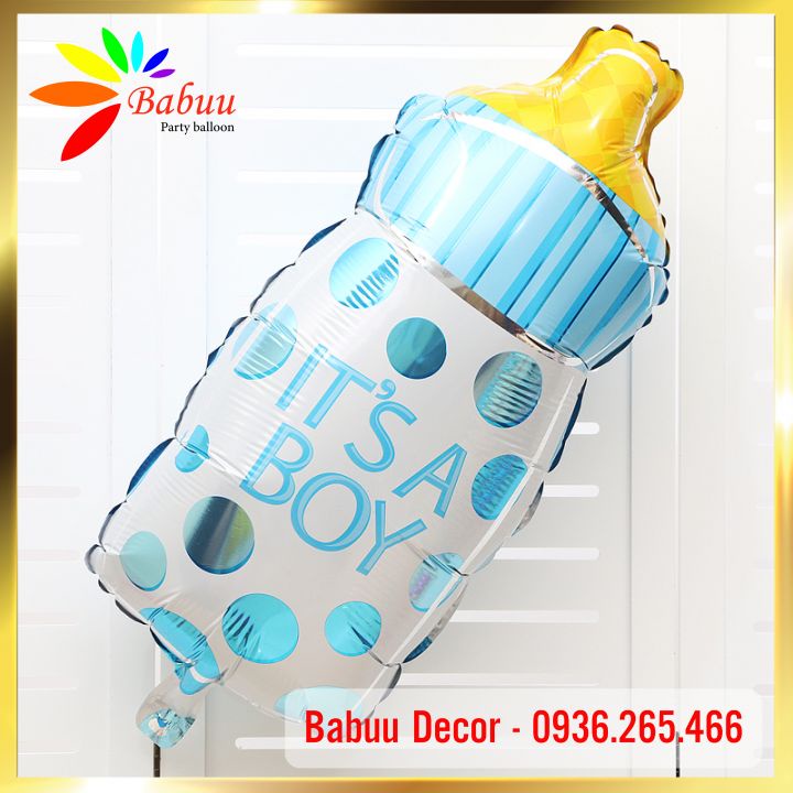 Bóng hình chai sữa Babuu Decor