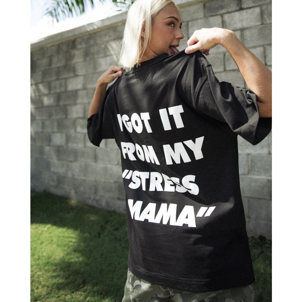 Stressmama - Random pack - Áo thun , quần short dù, quần đùi vải bố  Local Brand