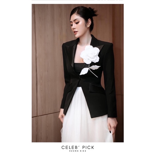 Hoa cài áo cover Dung Biez- Hoa size 10cm, 12cm, 15cm- Hoa cành ấn tượng sang chảnh