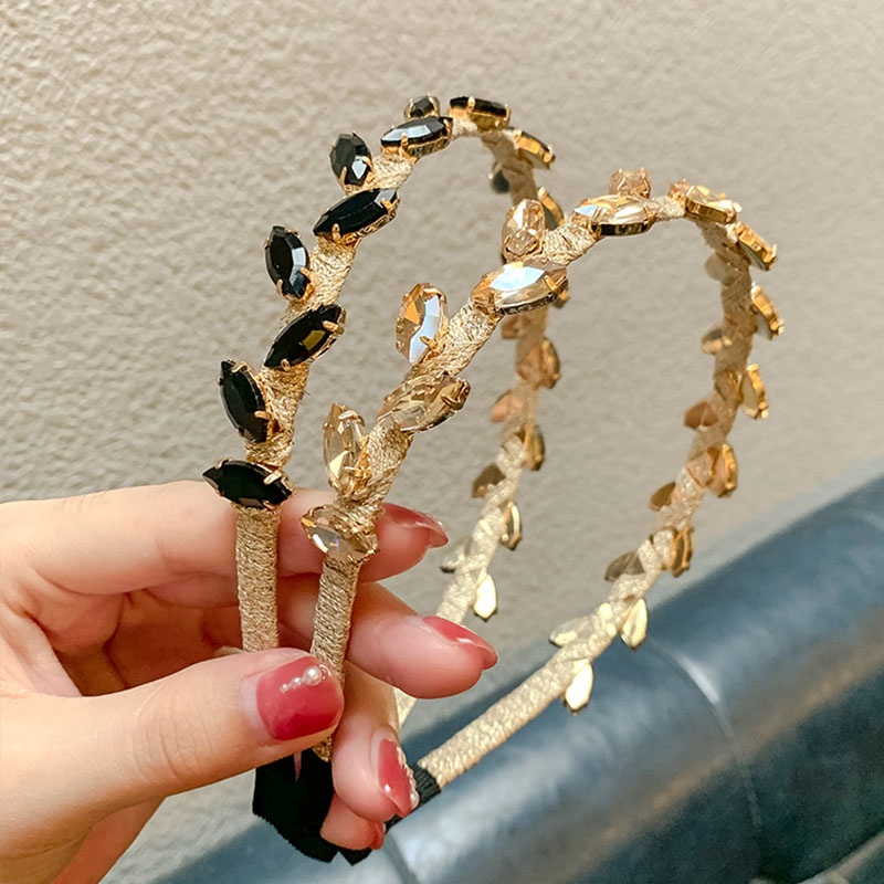 Băng Đô Đính Kim Cương Lấp Lánh Sang Trọng Cho Nữ