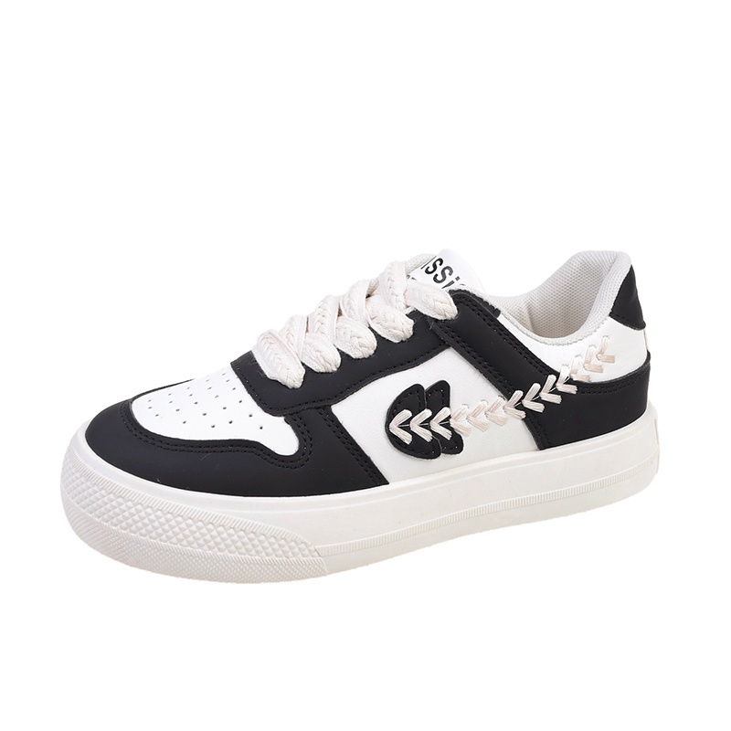 IELGY Giày Thể Thao Mũi Tròn Thoải Mái Phong Cách Hàn Quốc Cho Nữ