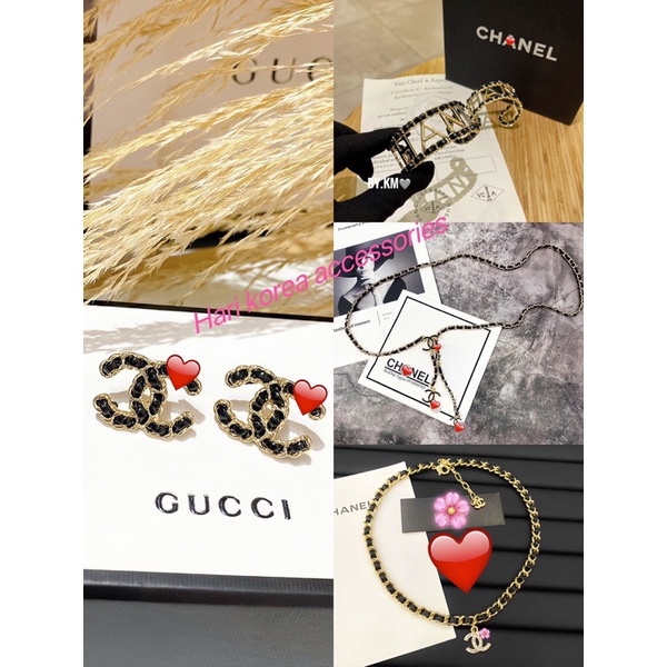 Bộ trang sức hãng,thời trang Hà Quốc, Sành Điệu,Sang Chảnh, phụ kiện trang sức Hari korea accessoriess