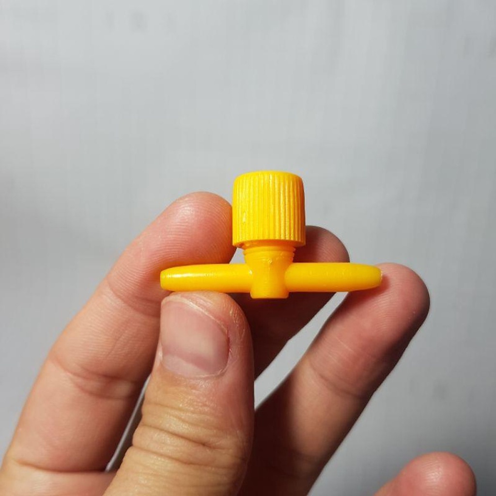 Van khóa dây oxy 2 đầu tăng giảm lưu lượng oxy