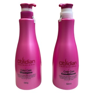 Dầu gội xả dưỡng màu tóc nhuộm OBSIDIAN Color Care 580mlx2