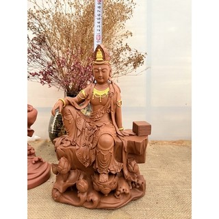 Tượng quan âm tự tại 37cm