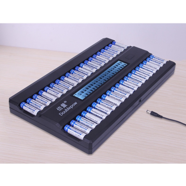 Sạc pin 40 viên màn hình LCD DoublePow DP-K50