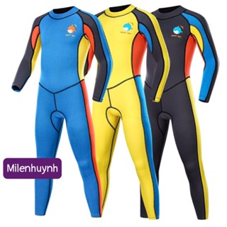 Đồ bơi giữ nhiệt dày 2mm cho nam, bé trai lớn size 33-43kg hiệu Sbart 1180 đồ bơi giữ ấm cho trẻ lớn, người lớn