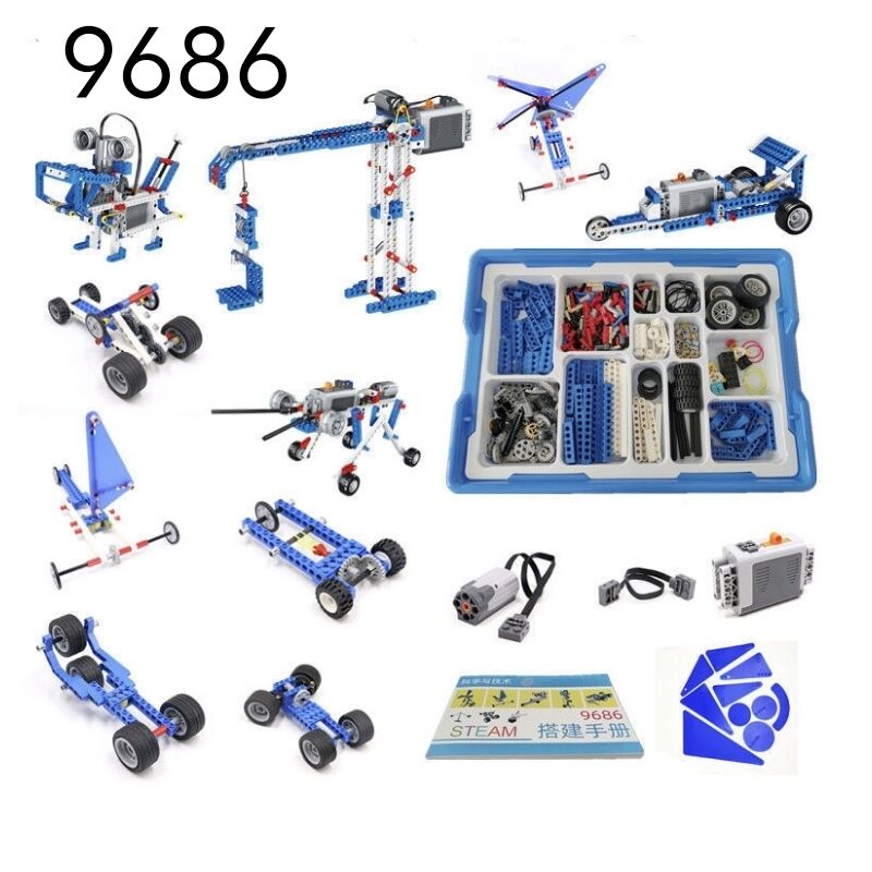 Bộ Đồ Chơi Lắp Ráp Lego 9686 Bổ Ích Dành Cho Bé
