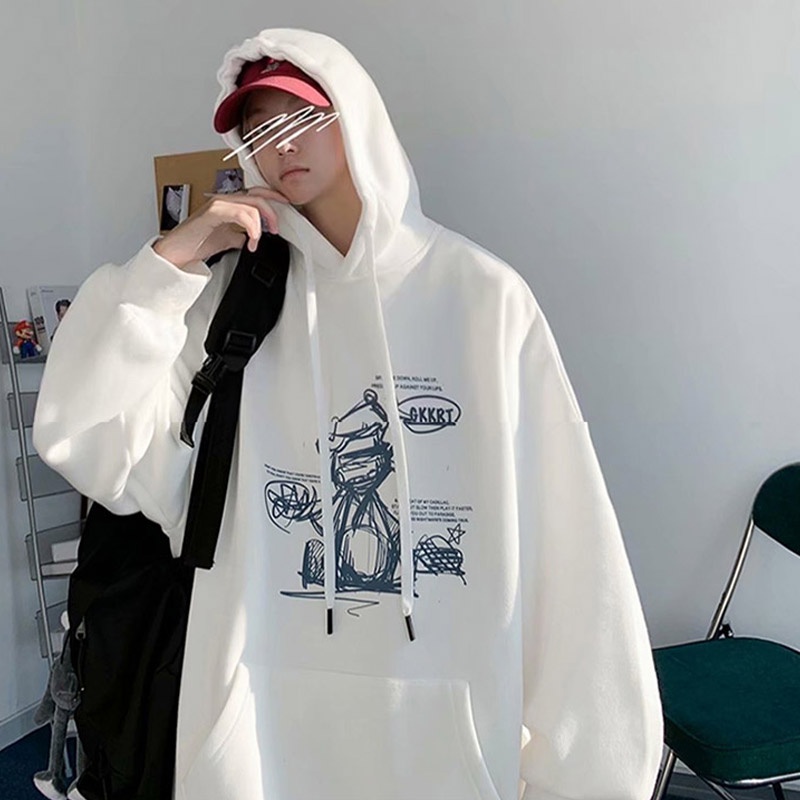 Aokang Áo Hoodie Thể Thao In Nhiều Màu Giản Dị Mới Dành Cho Nam