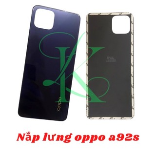 Nắp lưng oppo A92s hồng , trắng , đen