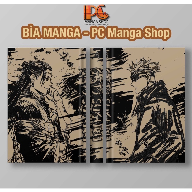 Bìa Handmade Chú Thuật Hồi Chiến - Jujutsu Kaisei - Màu Nâu - Series Two - PC Manga