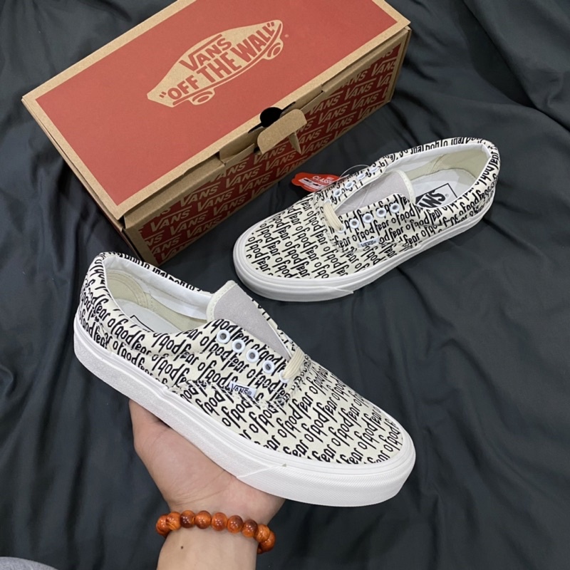 GIÀY VAN.S VAUL FEAR OF GOD CLASSIC LAI AU [ FULL BOX + FREE SHIP ]
