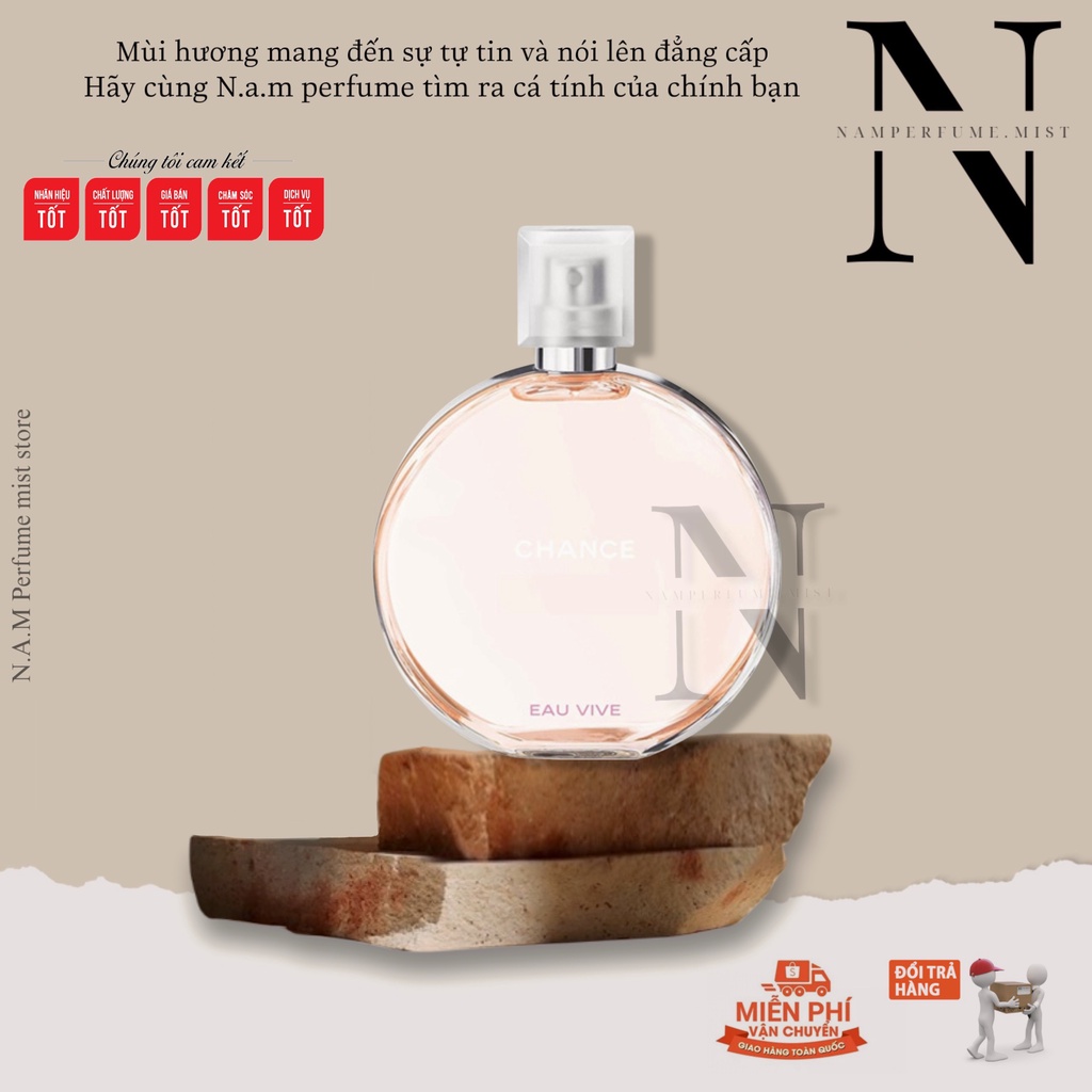 Chance Eau Vive EDT | Nước hoa nữ | Nữ Tính , Sang Trọng , Quyến Rũ