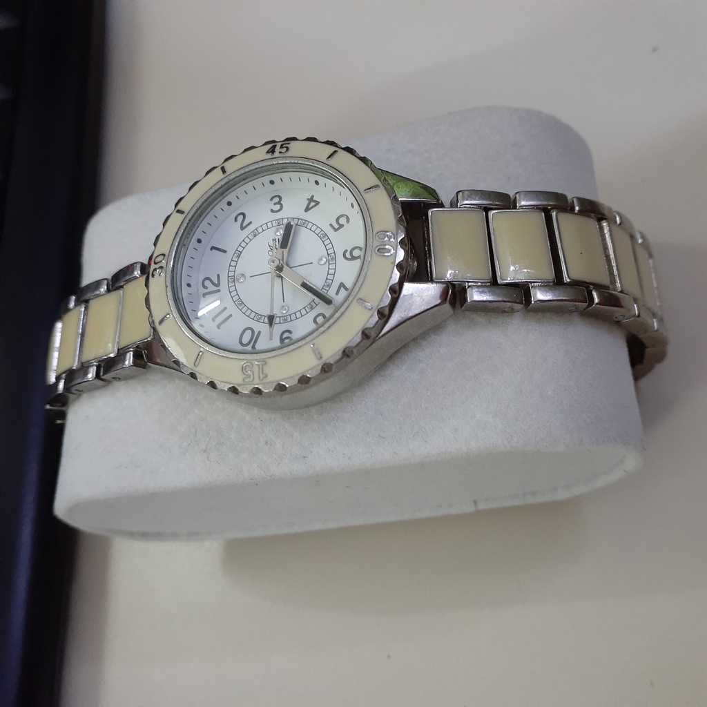 Đồng hồ Ara nữ niềng xoay si Nhật - tkwatch