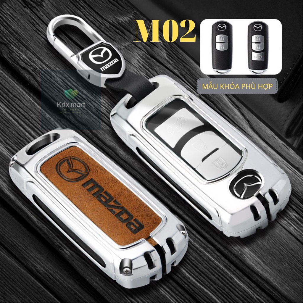 Ốp chìa khóa cao cấp xe Mazda mazda 3,cx5,cx8,cx9,mazda 2,mazda6