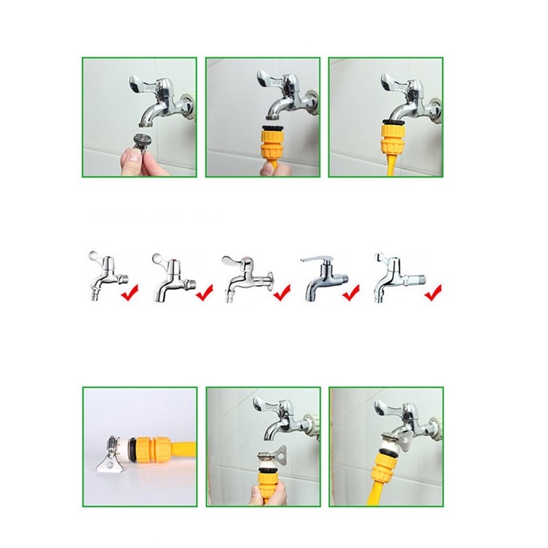 Vòi Xịt Rửa Xe Ô Tô - Bộ Vòi Xịt Tăng Áp Rửa Xe ,Kèm Theo Bình Xà Phòng  ( Rửa Xe,Tưới Cây...)