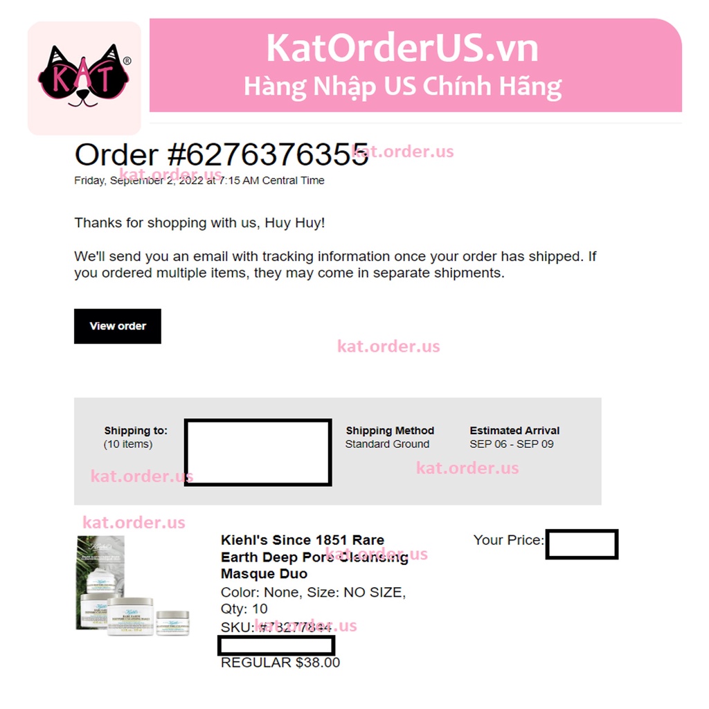 Mặt nạ đất sét Kielh's Rare Earth Deep Pore Cleansing Pore