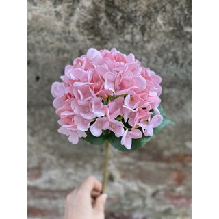 Hoa Lụa Hoa Lụa - Hoa Cẩm Tú Cầu Cao Cấp 45cm Decor Nhà Cửa