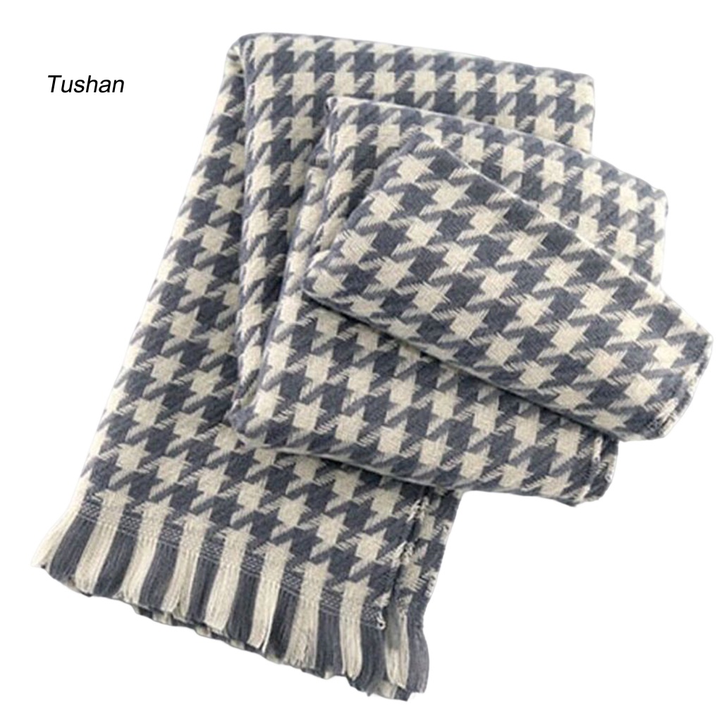 Khăn Choàng Cổ In Họa Tiết Thời Trang Thoải Mái Cho Cặp Đôi