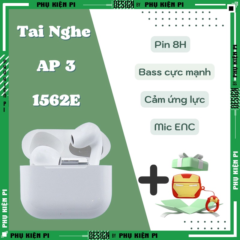 Tai Nghe Blutooth Hổ Vằn 1562E Gen 3 Dòng Tai Nghe Không Dây Cao Cấp Nhất Thế Hệ 3 Chip Louda Âm Thanh Không Gian Cực Đã