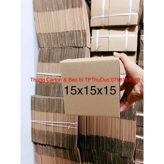 Combo 20 hộp carton size 15x15x15
