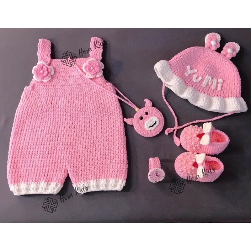 Sét len cho bé yêu hàng thủ công đan len