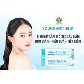 GEL CHĂM SÓC SẸO MỤN VÀ MỤN THÂM YOUNG GSV 15G.