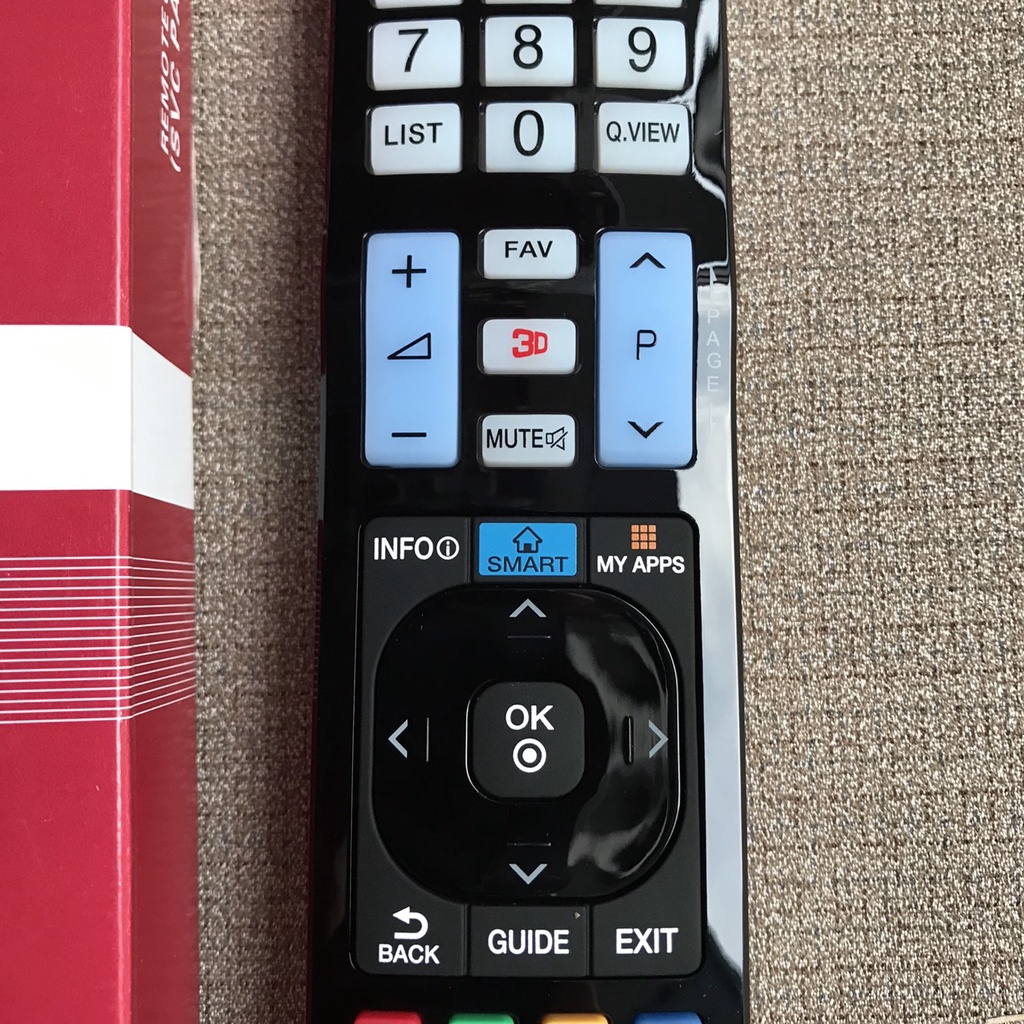 Điều khiển tivi LG chính hãng nguyên hộp, Remote LG dùng cho tất cả các dòng TV smart LG dùng được