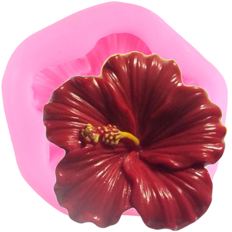 Khuôn Silicone Tạo Hình Hoa Hồng Trang Trí Bánh