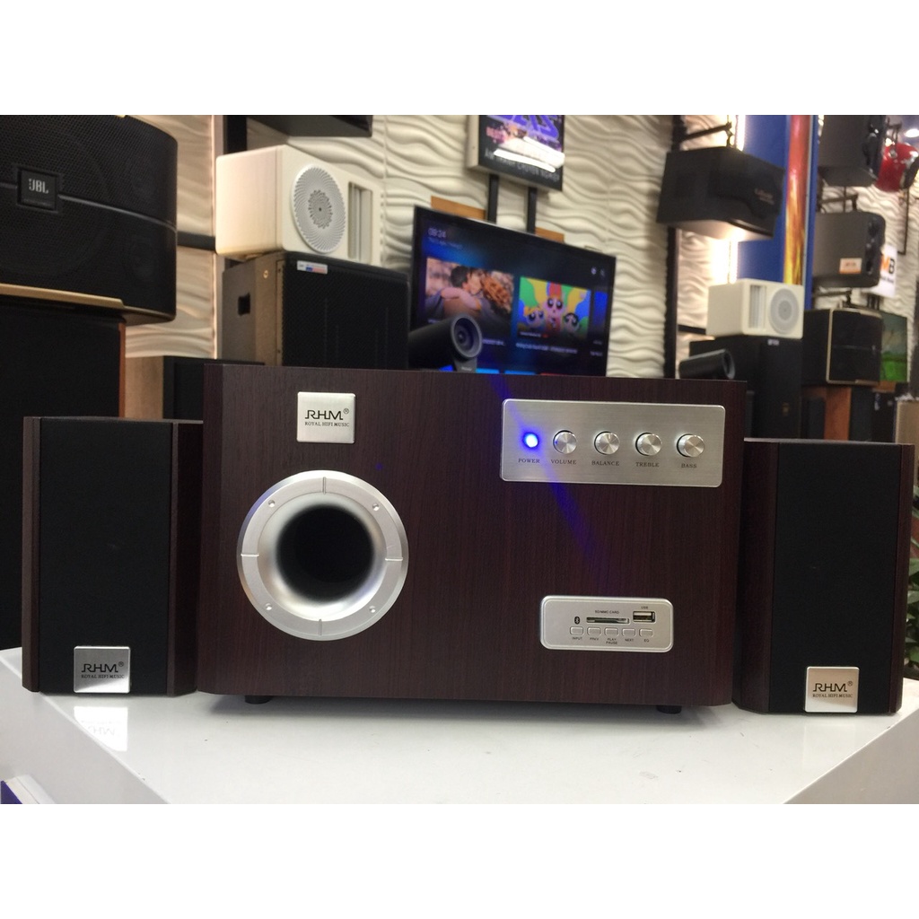 Loa vi tính RHM281BT, loa bluetooth 2.1 công suất 60W