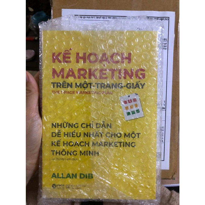 Sách - Kế Hoạch Marketing Trên Một Trang Giấy