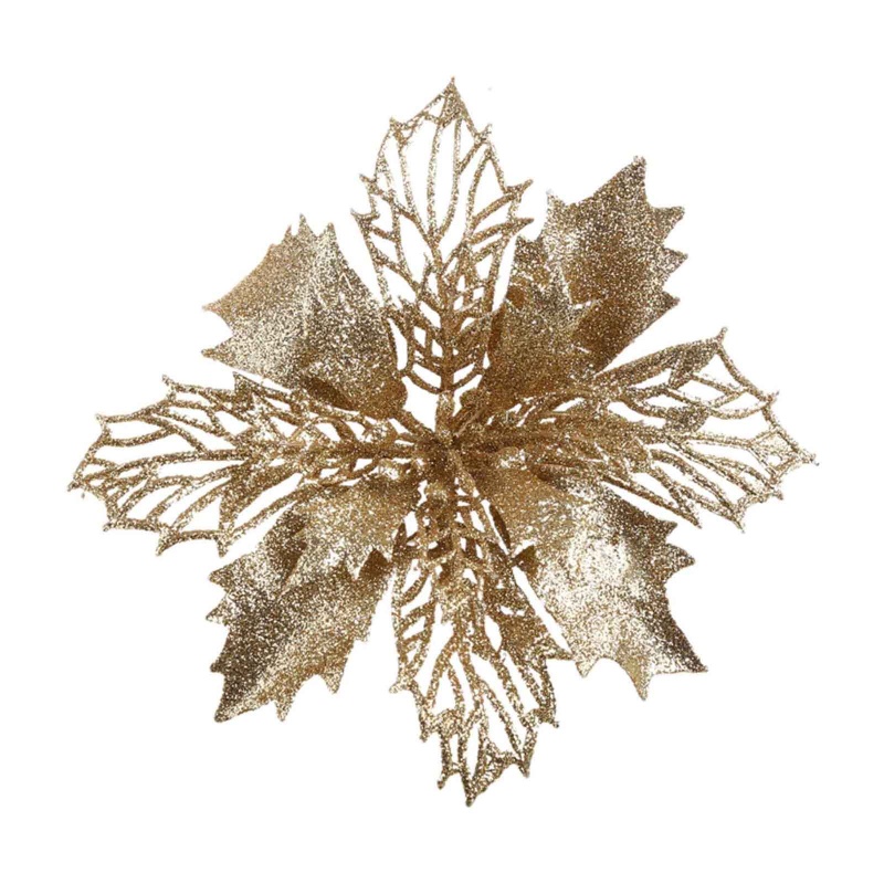 Vòng Hoa Nhân Tạo Lấp Lánh Dùng Trang Trí Cây Thông Giáng Sinh