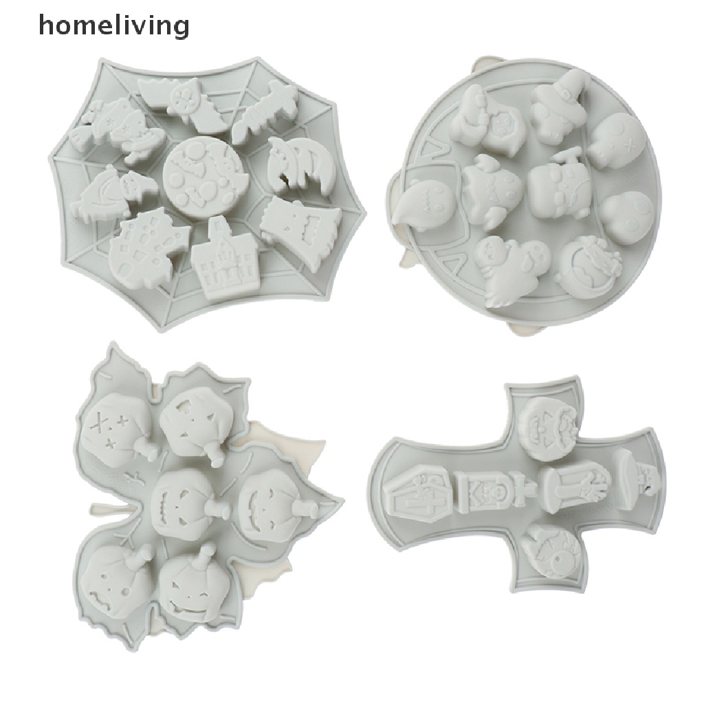 Khuôn Silicone Làm Bánh Phong Cách Halloween Độc Đáo