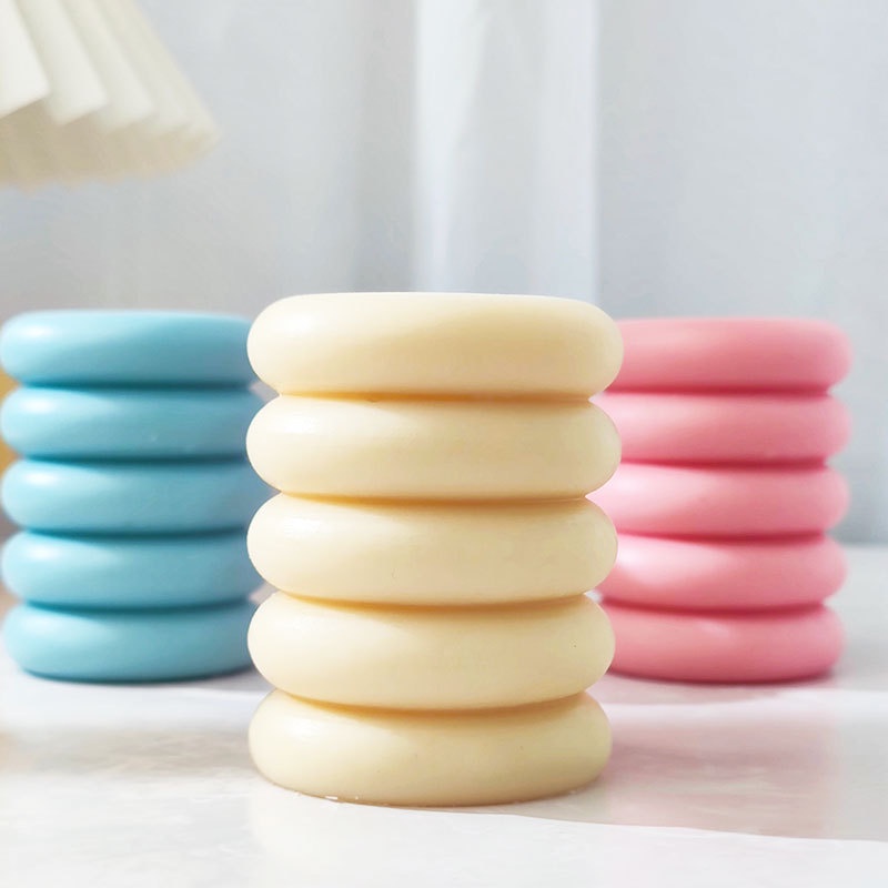 Khuôn Silicone Làm Nến Thơm Hình Bánh Xe Độc Đáo